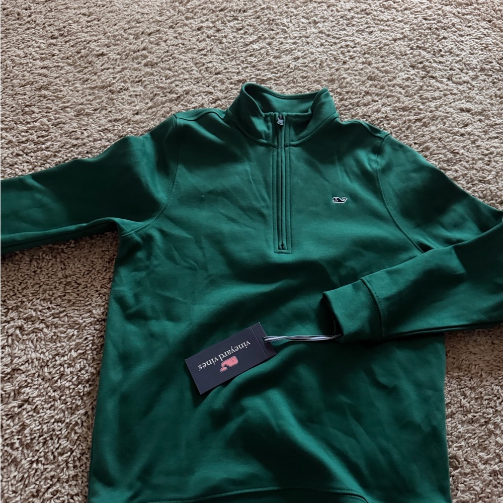 Vineyard Vines Forest Green Pullover